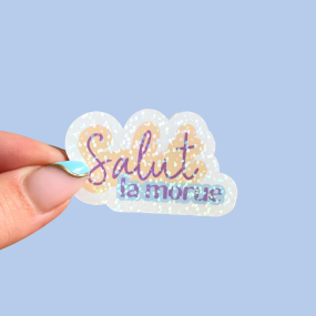 Autocollant "Salut la morue"