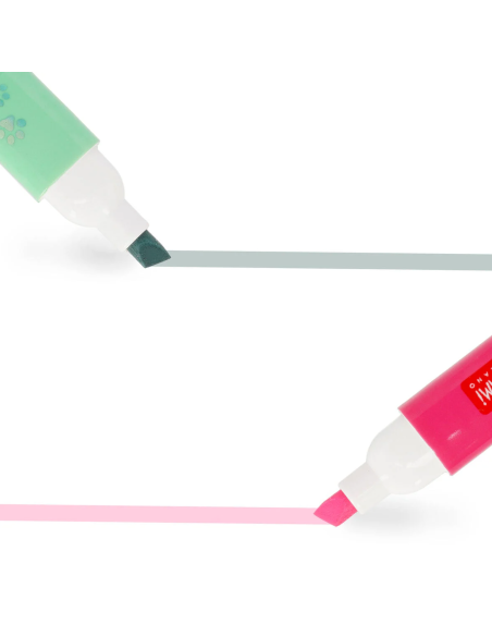 Set de 6 surligneurs double pointe - Legami
