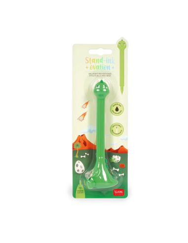 Stylo dino avec base Stand-ink Ovation - Legami