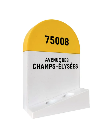 Borne kilométrique - Bernard & Eddy