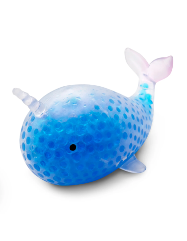 Squishy balle anti-stress billes Narval - Tobar