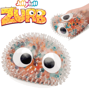 Squishy balle anti-stress perlée Zurb - Tobar