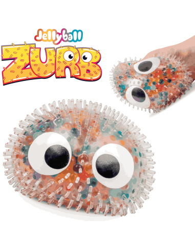 Squishy balle anti-stress perlée Zurb - Tobar
