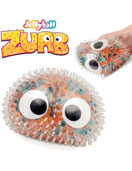 Squishy balle anti-stress perlée Zurb - Tobar
