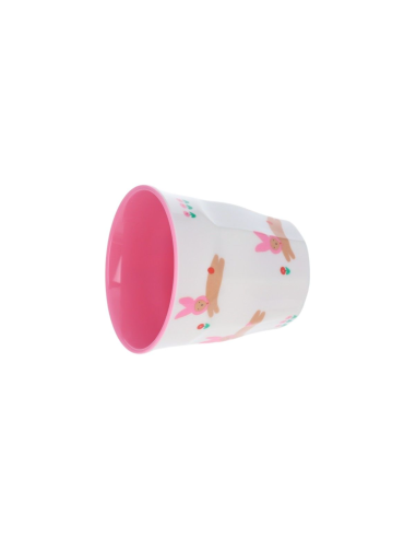 Verre lapin Chichi Pompon en mélamine