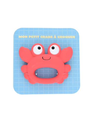 Anneau de dentition Crabe