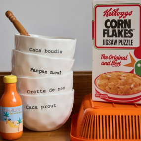 Bol en céramique "Caca boudin" 2