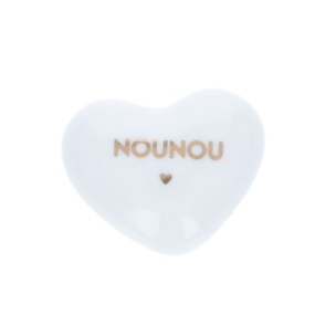 Coeur en céramique "Nounou"