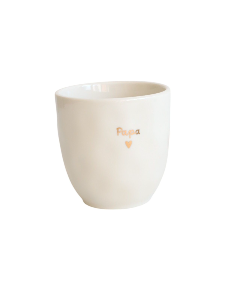 Tasse à café Papa doré