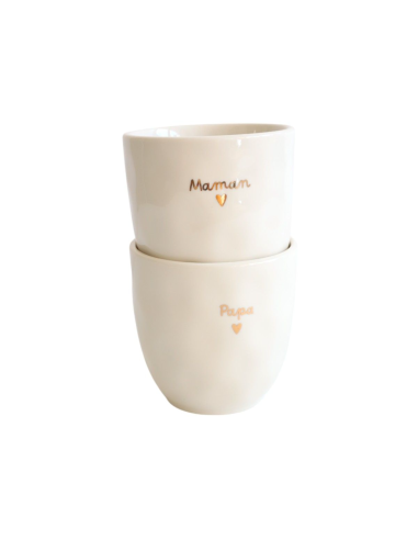 Tasse à café Papa doré