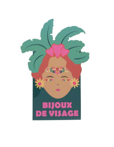 Diamants autocollants pour le visage