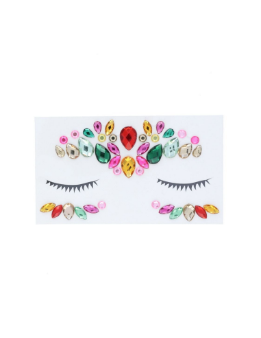 Diamants autocollants pour le visage