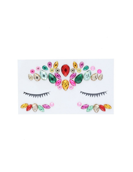 Diamants autocollants pour le visage