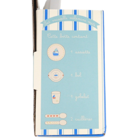 Coffret repas en mélamine Petit matelot 2