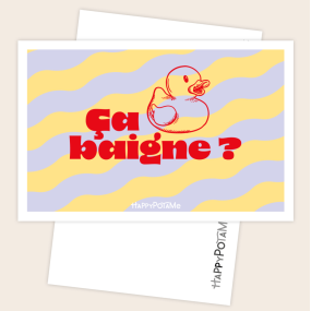Carte Ca baigne - Happypotame