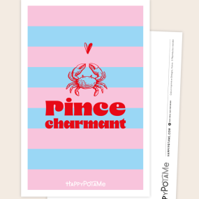 Carte Pince charmant - Happypotame