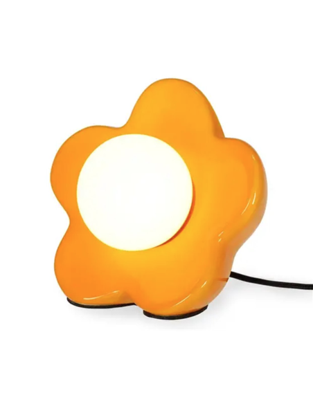 Lampe Flower Power orange - Legami