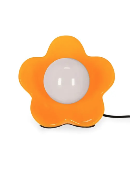 Lampe Flower Power orange - Legami
