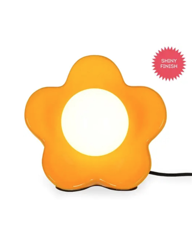 Lampe Flower Power orange - Legami