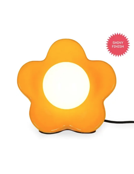 Lampe Flower Power orange - Legami
