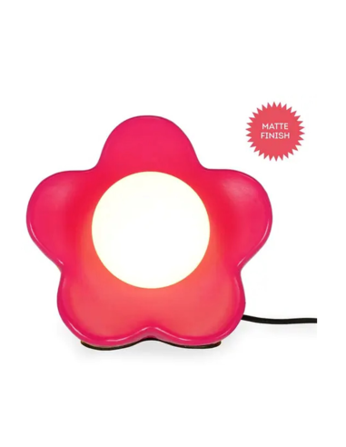 Lampe Flower Power rose - Legami
