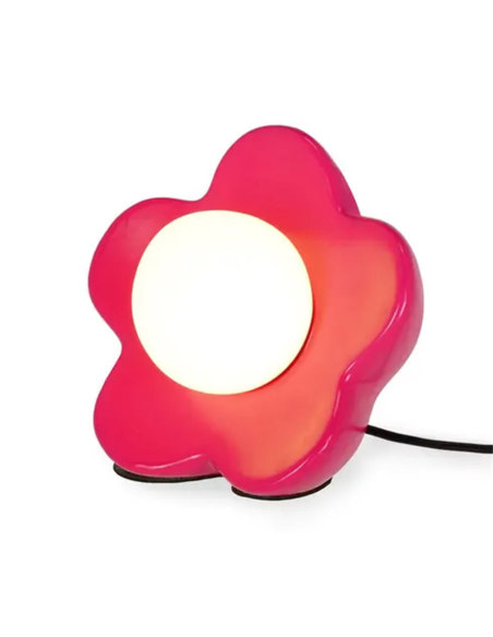 Lampe Flower Power rose - Legami