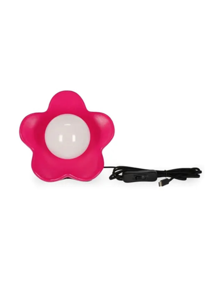 Lampe Flower Power rose - Legami