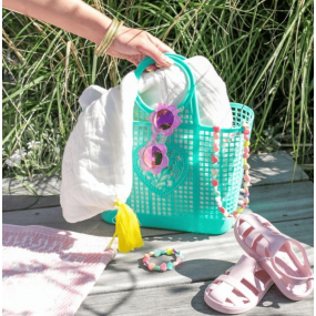 Panier shopping bleu - Rex London 2