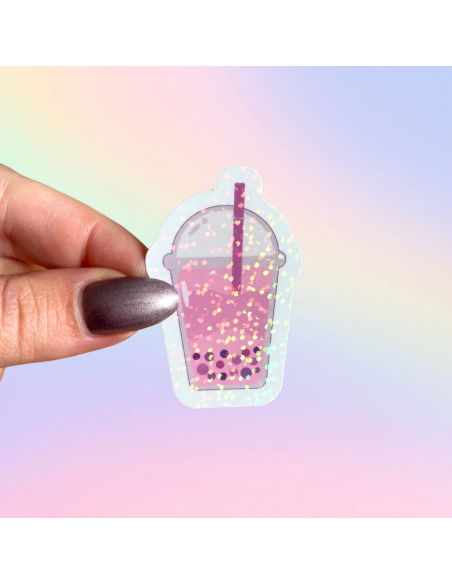 Autocollant "Bubble Tea" - Atelier Naholi