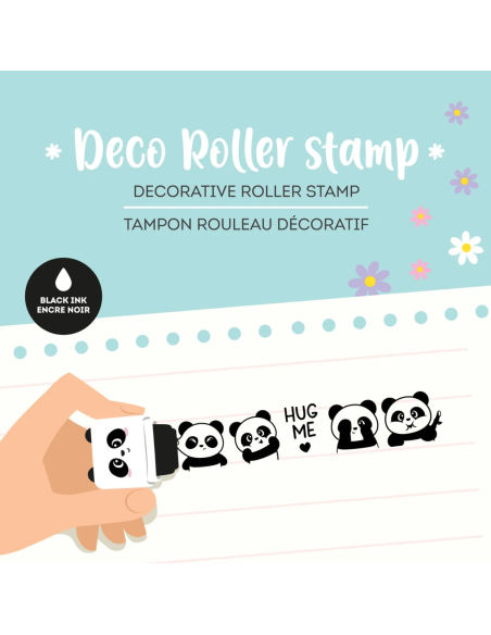 Tampon rotatif décoratif Panda - Legami