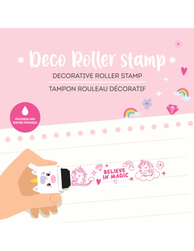 Tampon rotatif décoratif Licorne - Legami