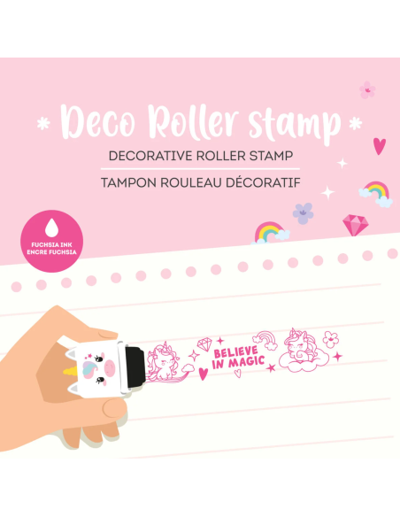 Tampon rotatif décoratif Licorne - Legami