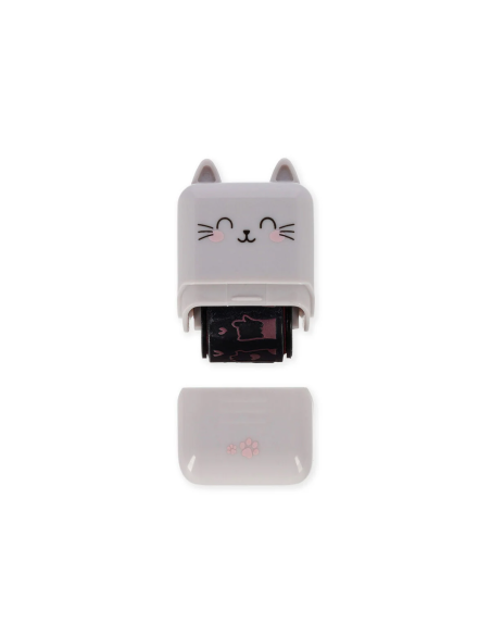 Tampon rotatif décoratif Chat - Legami