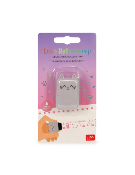 Tampon rotatif décoratif Chat - Legami