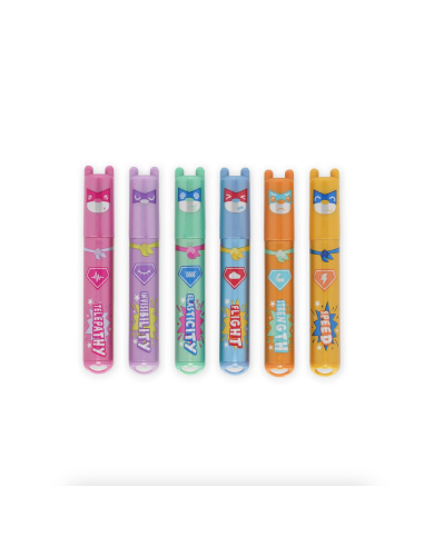 Set de 6 Mini Surligneurs Teddy’s Superpower -...