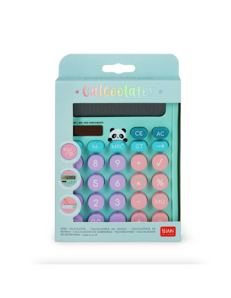 Calculatrice Panda Calcoolator - Legami