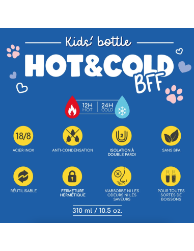 Gourde isotherme Chat - Legami