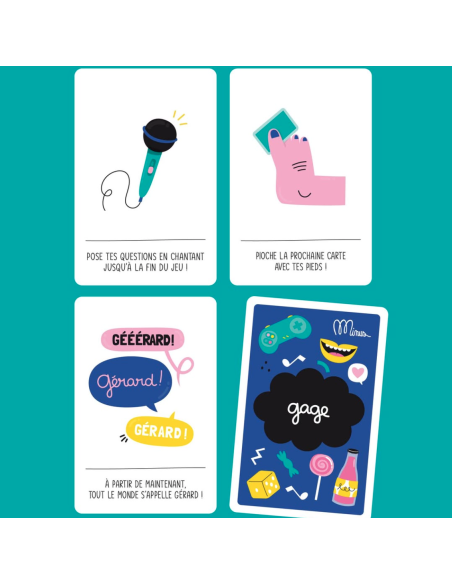 Kit de discussions "Pyjama Party" - Minus Editions