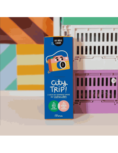 Jeu City Trip - Minus Editions