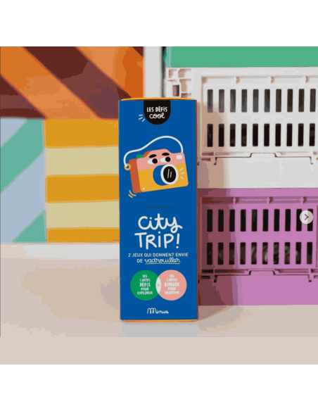 Jeu City Trip - Minus Editions