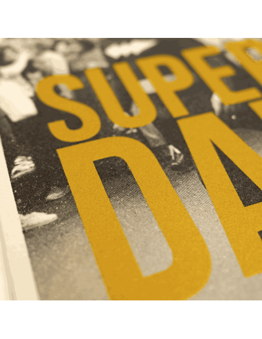 Carte vintage "Superdad" - Atelier Kencre