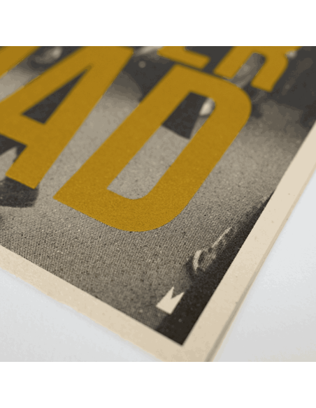 Carte vintage "Superdad" - Atelier Kencre