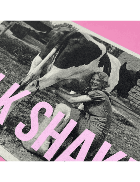 Carte vintage "Milkshake" - Atelier Kencre