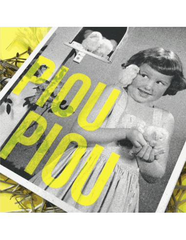 Carte vintage "Piou Piou" - Atelier Kencre