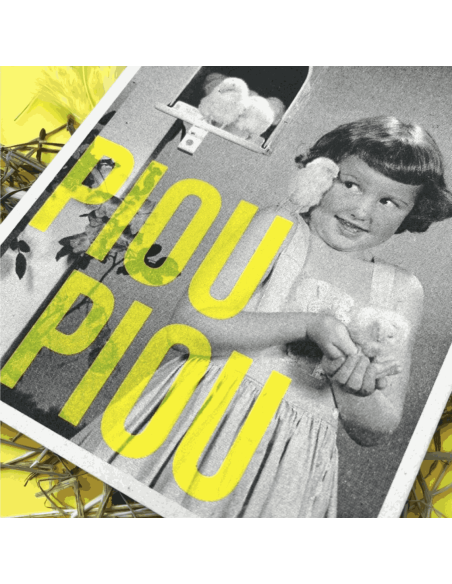Carte vintage "Piou Piou" - Atelier Kencre