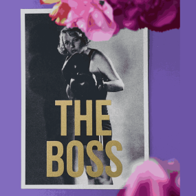 Carte vintage "THE BOSS" - Atelier Kencre