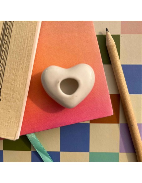 Coeur en céramique "Je t'aime"