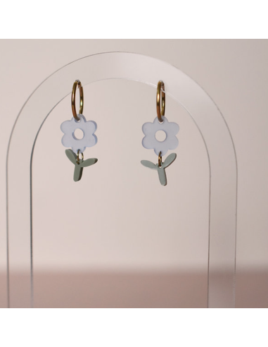 Boucles d'oreilles Fleurs - Les Mignonneries