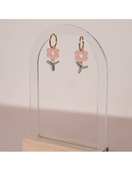 Boucles d'oreilles Fleurs - Les Mignonneries