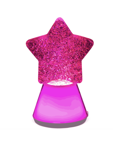 Lampe à paillettes Etoile Magique - Little L